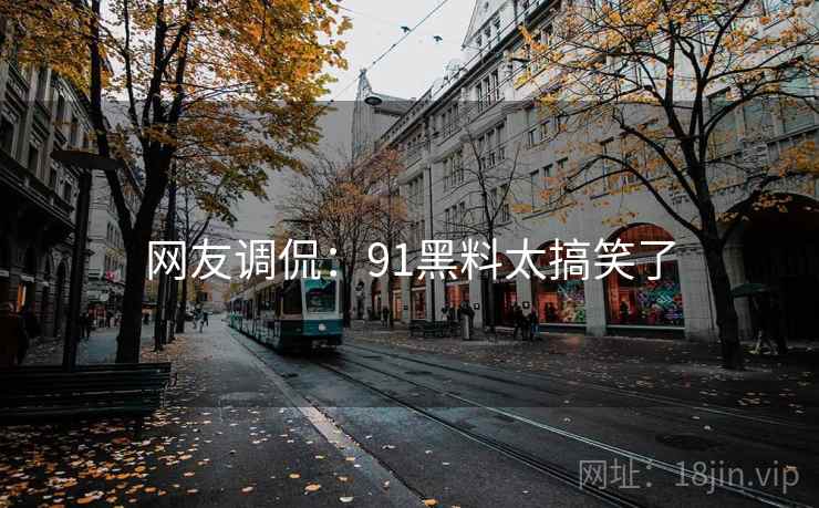网友调侃：91黑料太搞笑了