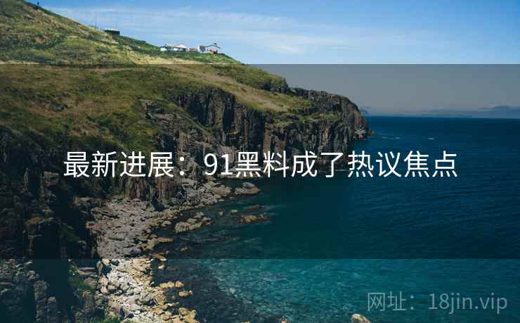 最新进展：91黑料成了热议焦点