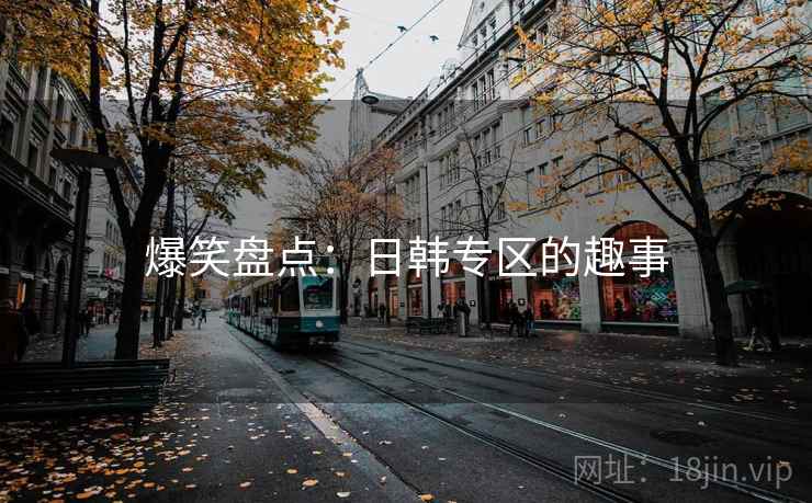 爆笑盘点：日韩专区的趣事