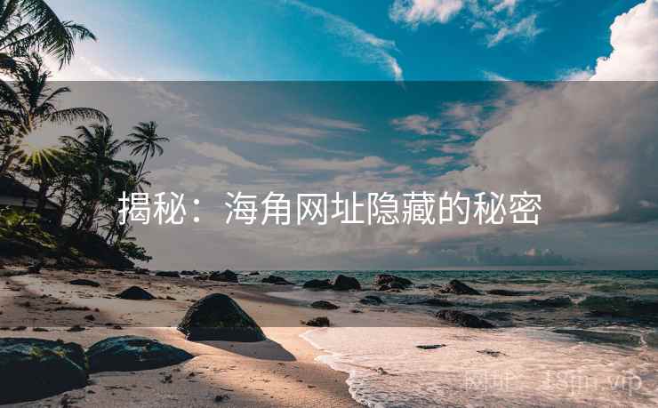 揭秘：海角网址隐藏的秘密