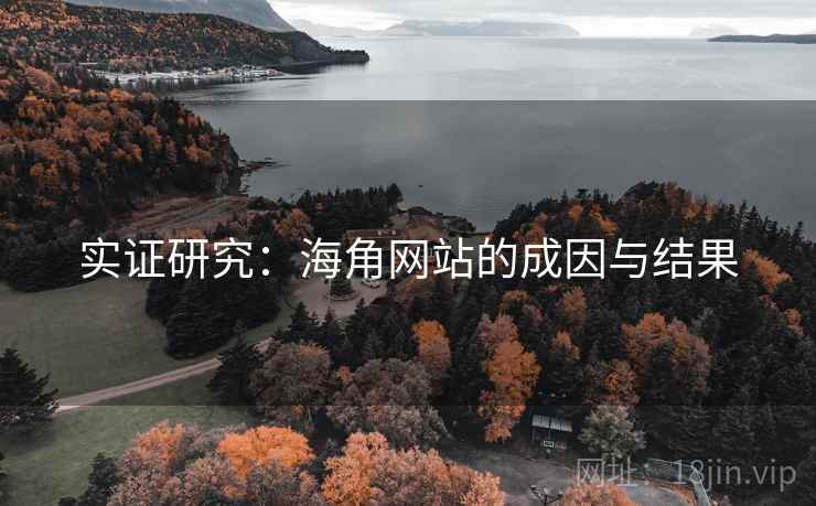 实证研究:海角网站的成因与结果 实证研究:海角网站的成因与结果